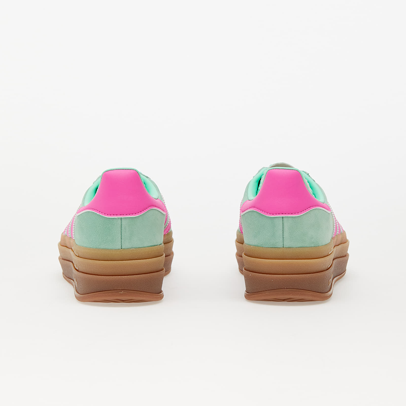 Women's sneakers and shoes adidas Gazelle Bold W Pulse Mint/ Screaming Pink/ Gum M2