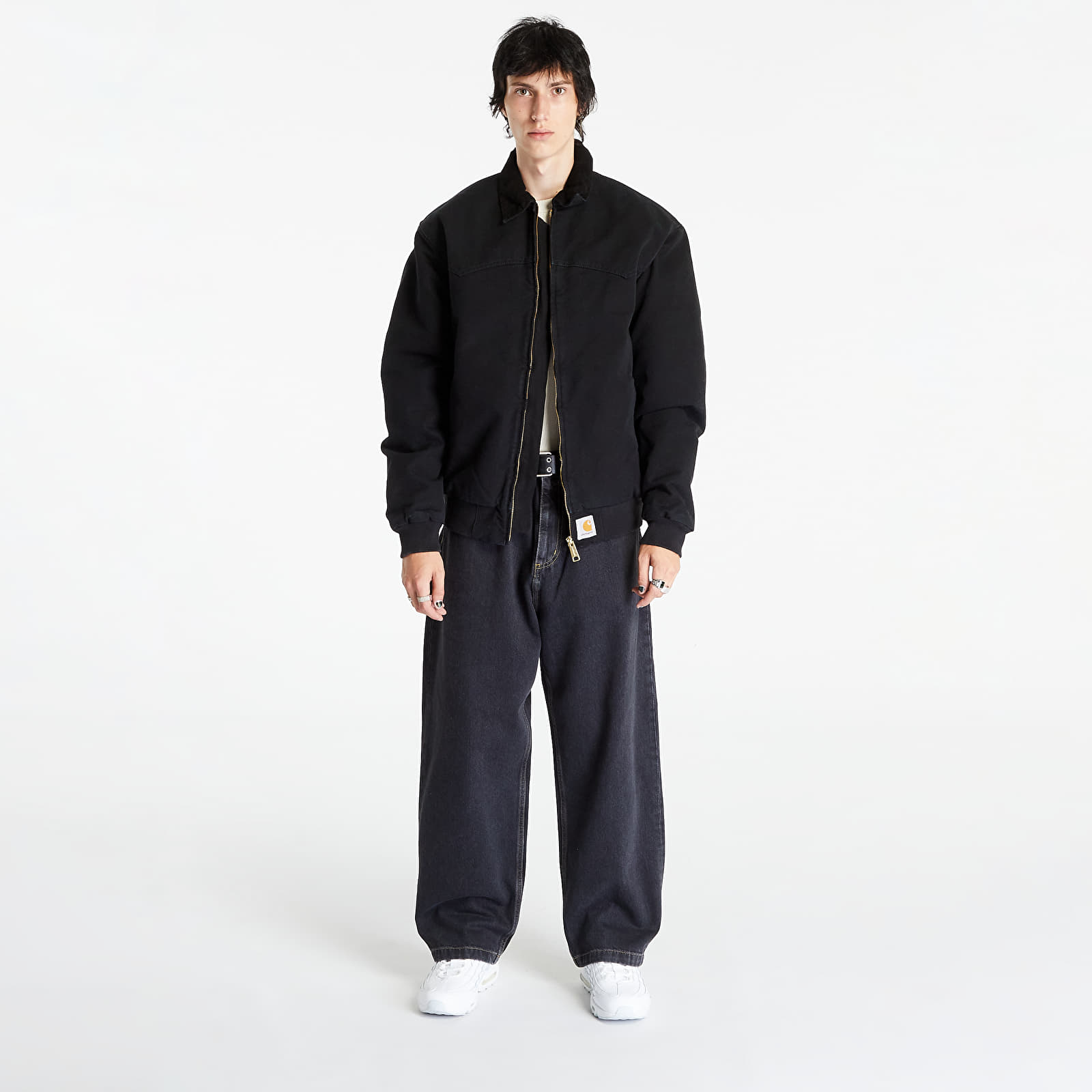 Men's jeans Carhartt WIP Brandon Pant Black Stone Washed Men's jeans Carhartt WIP Brandon Pant Black Stone Washed