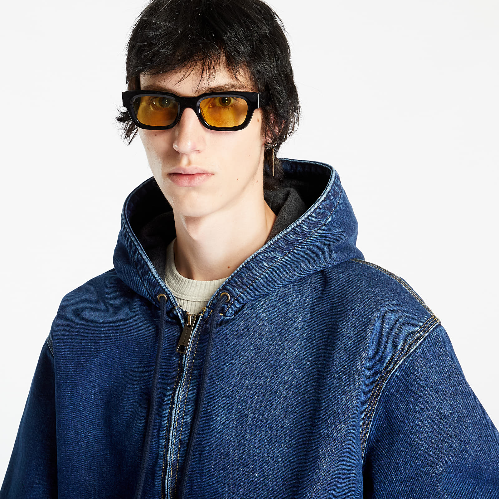 Bundy a kabáty Carhartt WIP OG Active Jacket Blue Stone Washed
