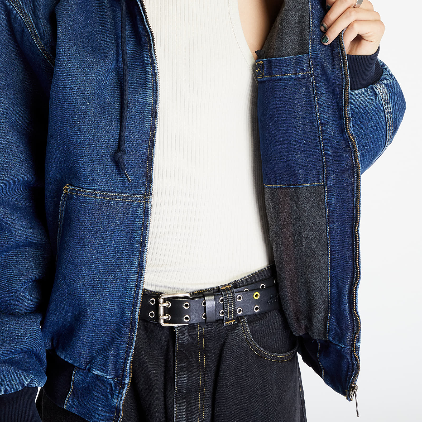 Bundy a kabáty Carhartt WIP OG Active Jacket Blue Stone Washed