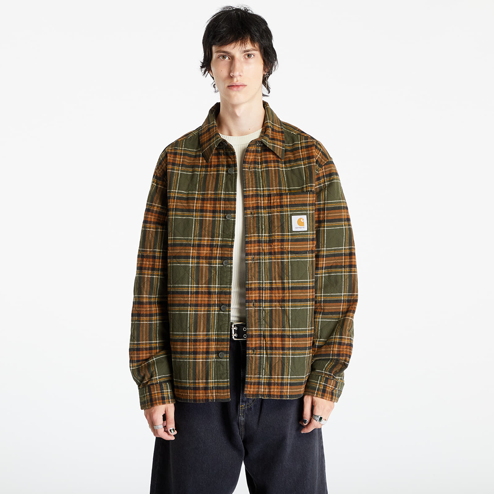 Košile Carhartt WIP Wiles Shirt Jacket Wiles Check, Highland S