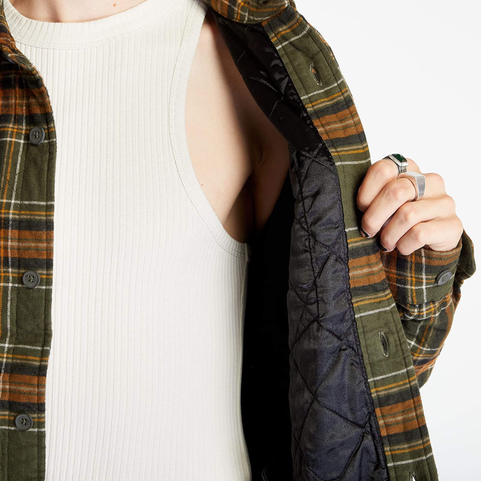 Shirts Carhartt WIP Wiles Shirt Jacket Wiles Check, Highland