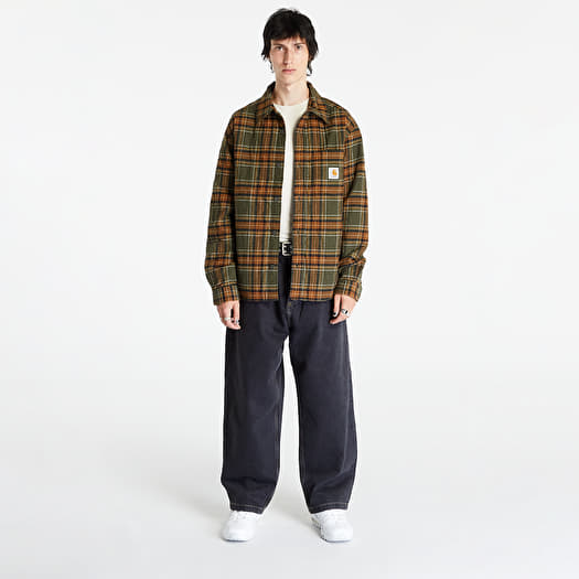 Shirts Carhartt WIP Wiles Shirt Jacket Wiles Check, Highland