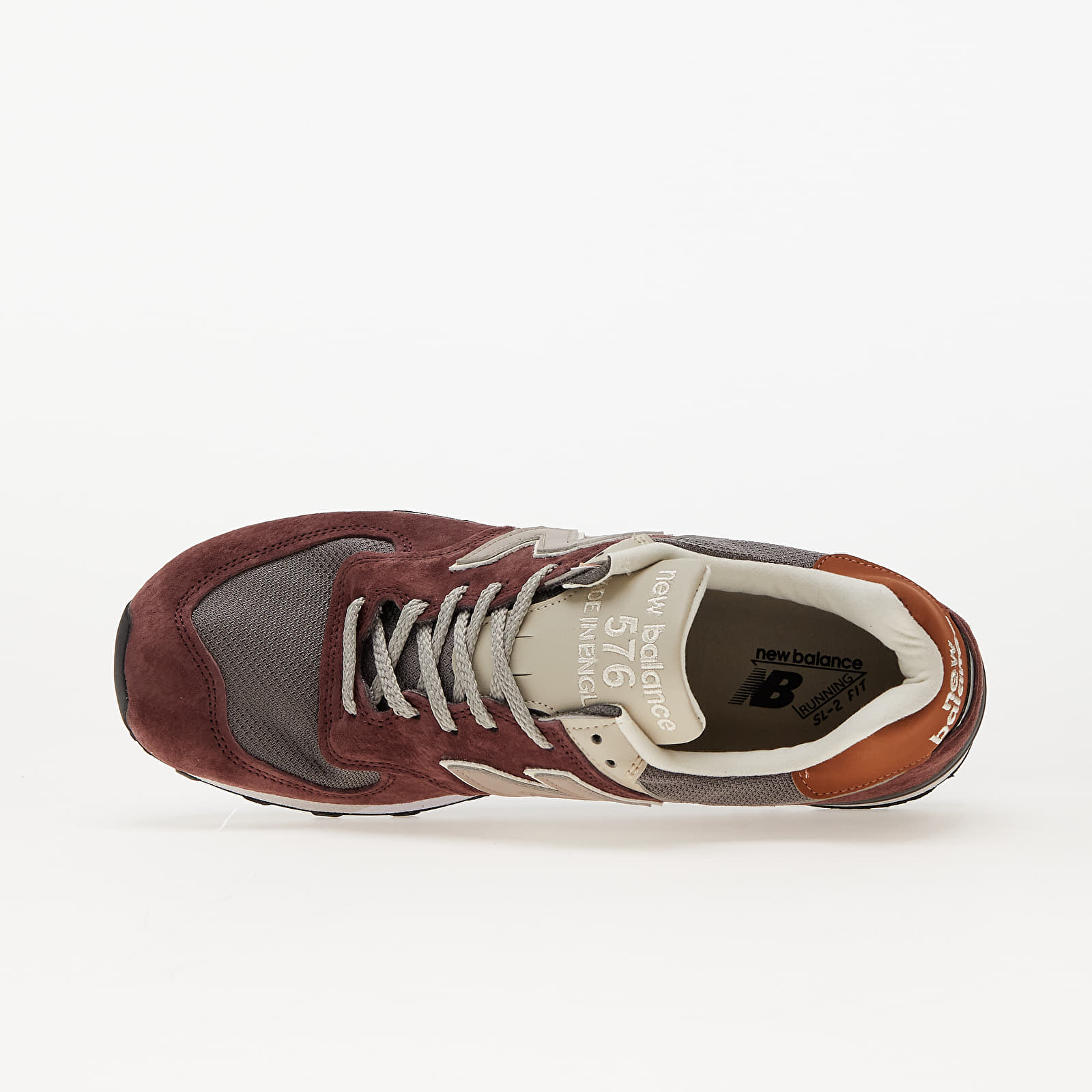Pánské tenisky a boty New Balance 576 Made in UK Underglazed Brown