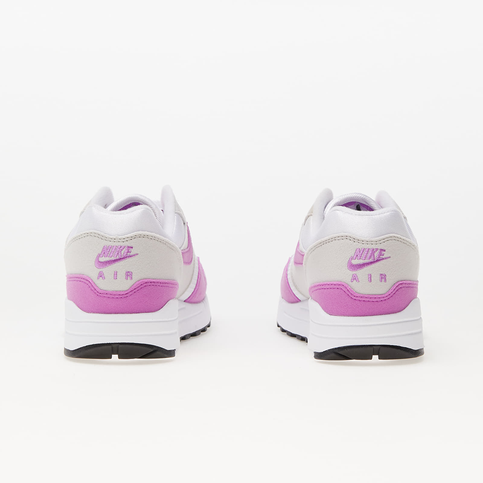 SievieŔu kedas un apavi Nike W Air Max 1 '87 Neutral Grey/ Fuchsia Dream-White-Black