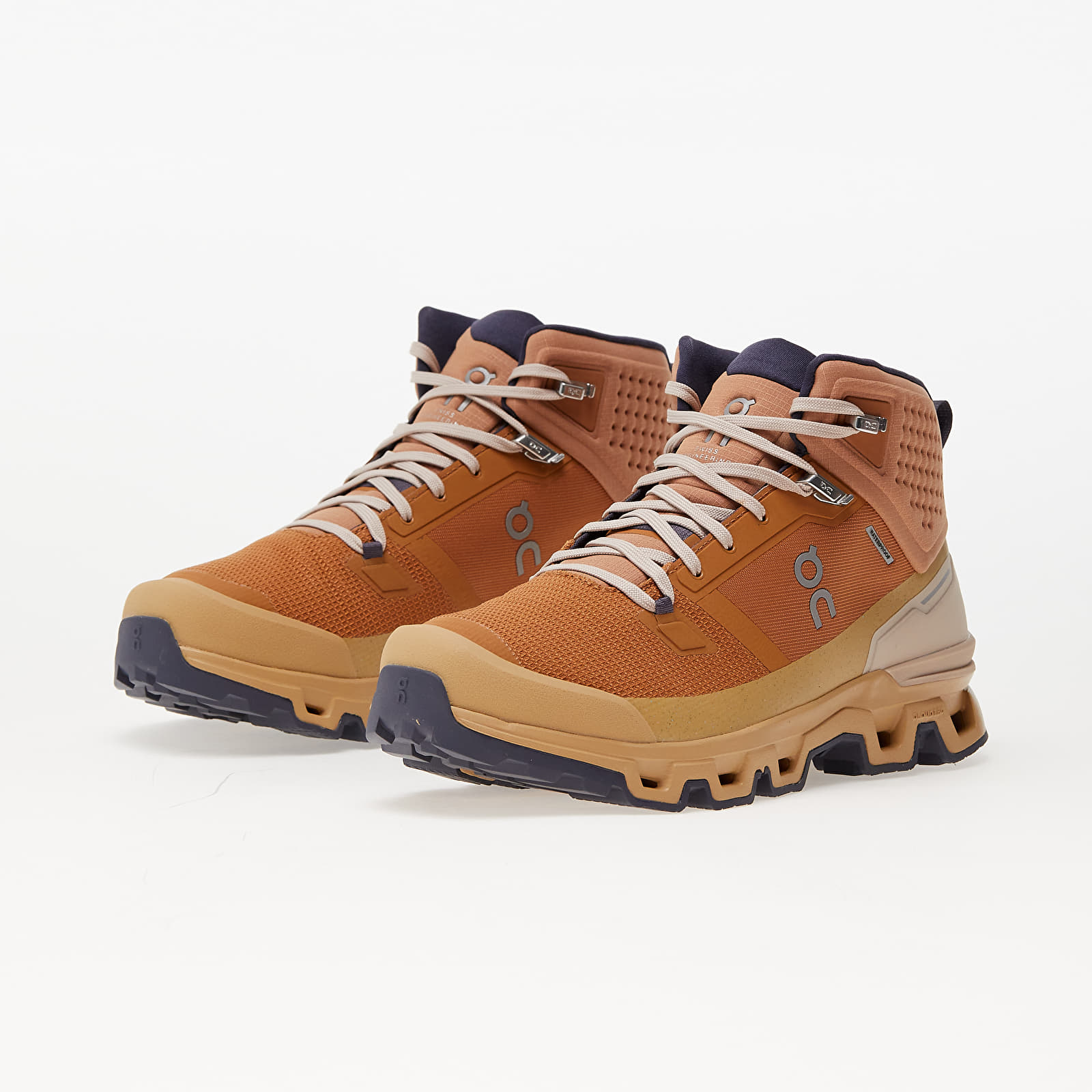 Men's sneakers and shoes On M Cloudrock 2 Waterproof Almond/ Dune