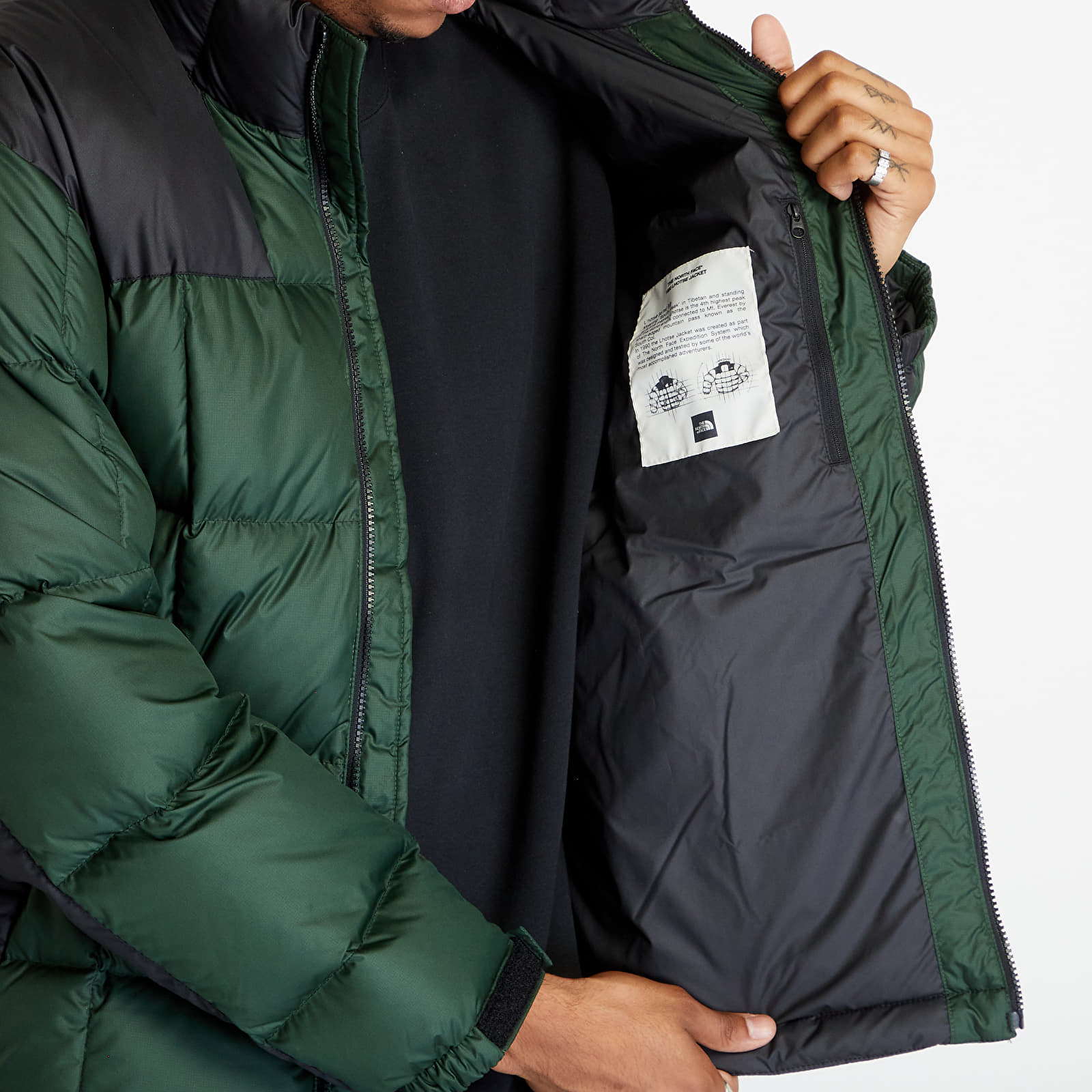 Jassen The North Face Lhotse Jacket Pine Needle/ TNF Black