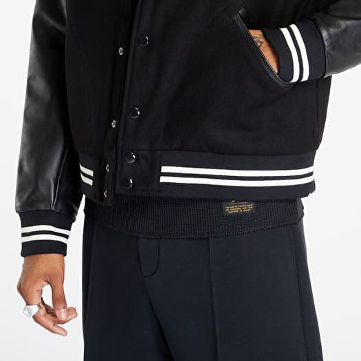 Nike Nike Authentics Men's Varsity Jacket Black - black/white