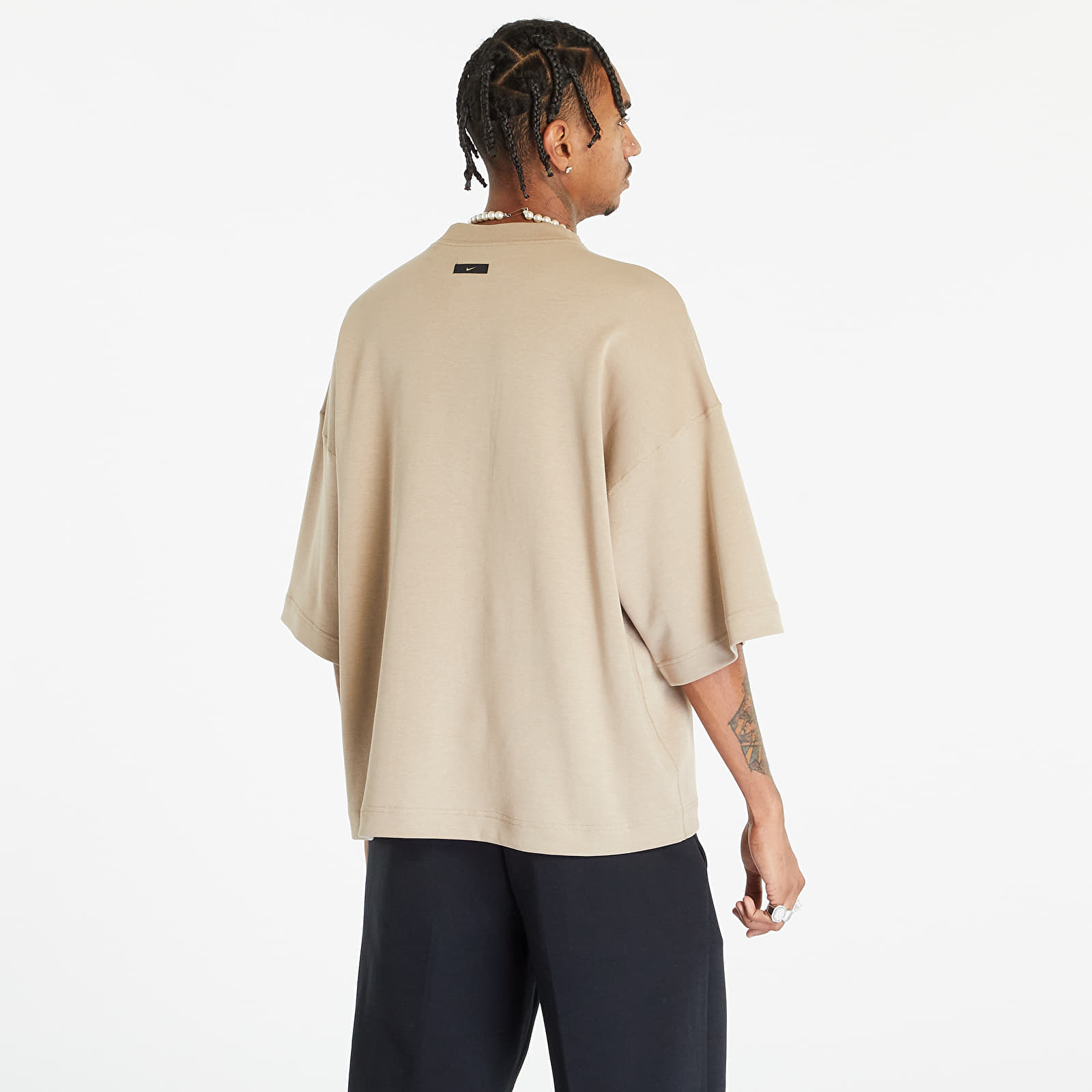 T-Shirts Nike Sportswear Tech Fleece Short Sleeve Tee Khaki