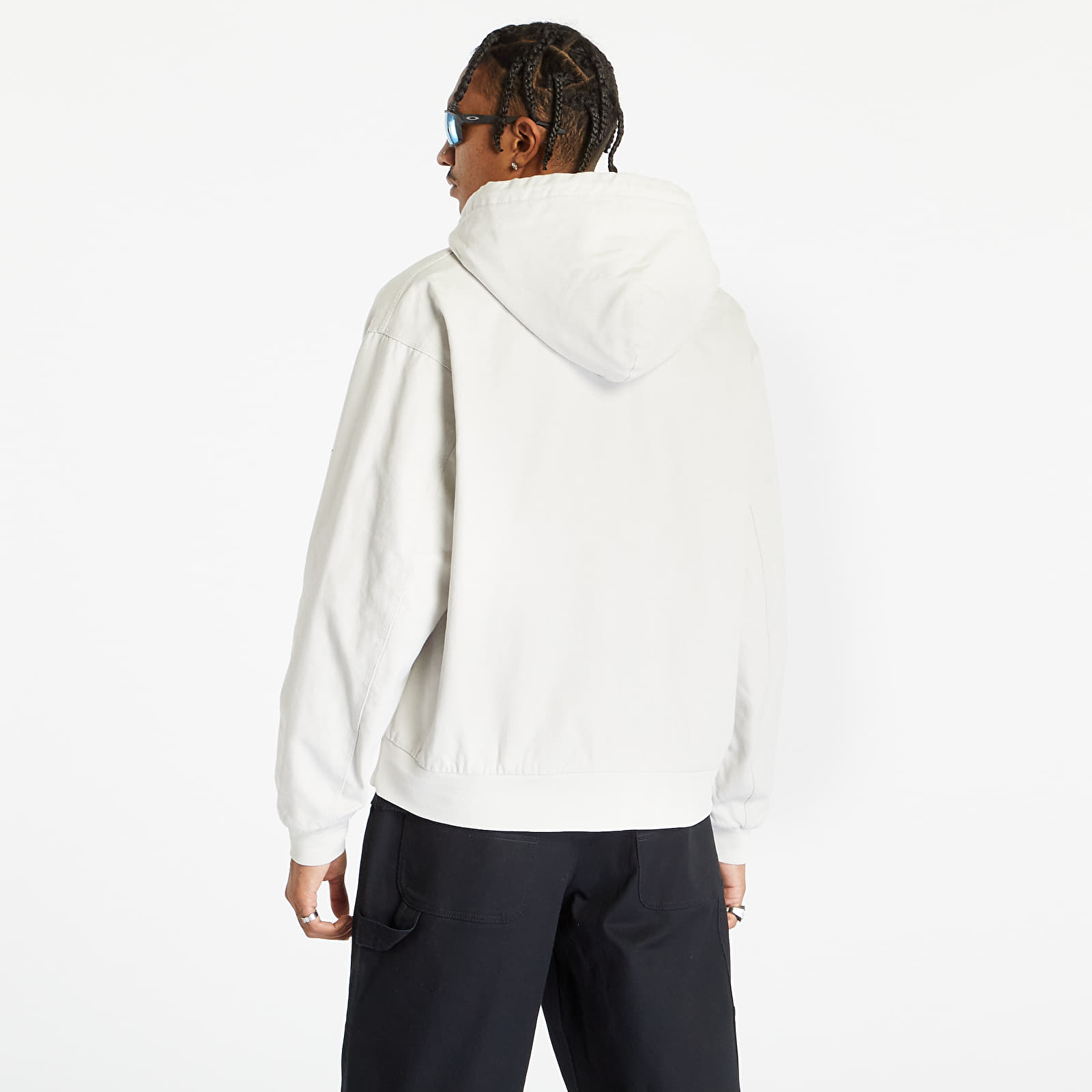 Chaquetas Nike Life Men's Padded Hooded Jacket Light Bone/ White