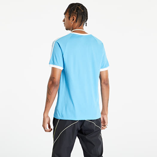 Adidas originals t shirt light shop blue