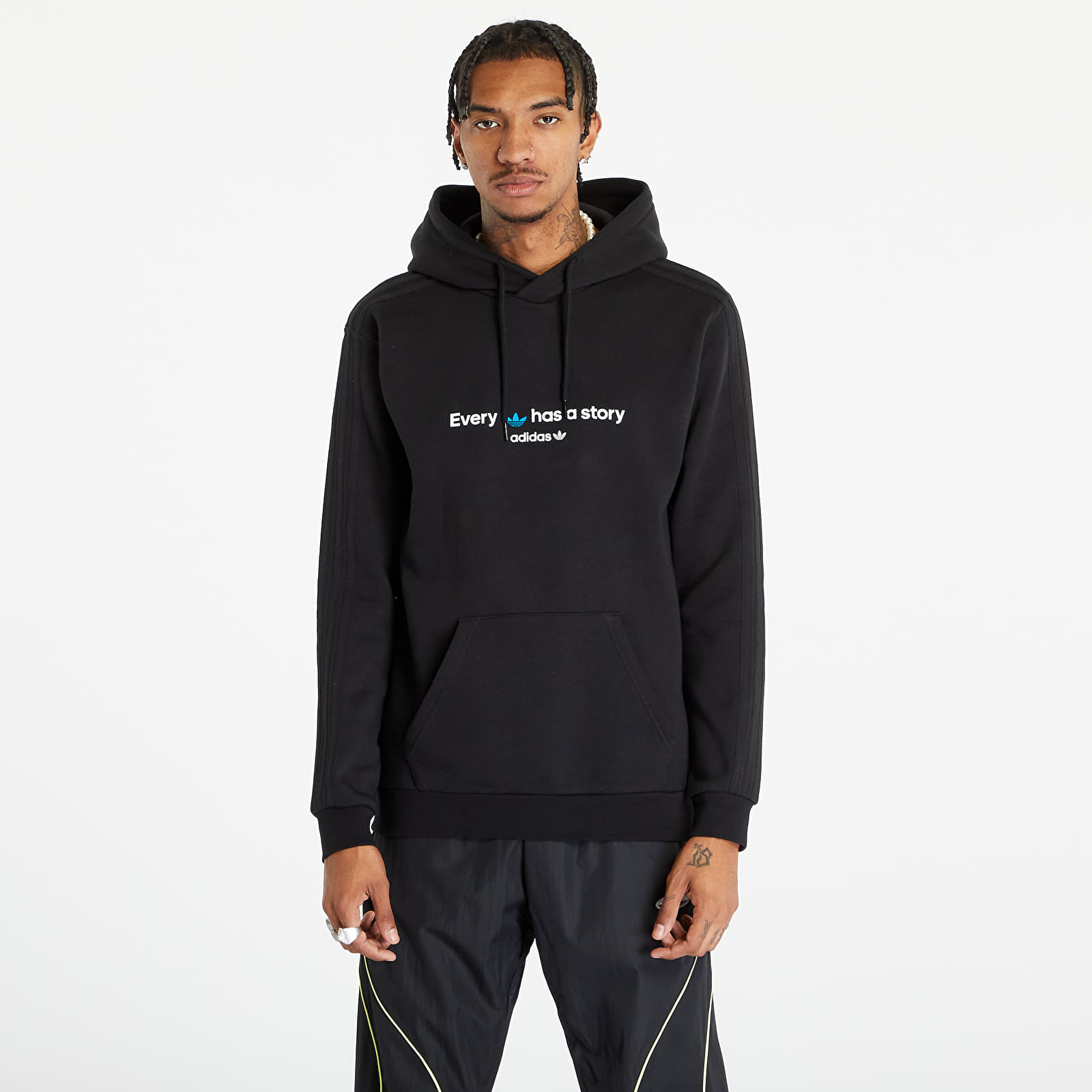 Felpa adidas Graphics Common Memory Hoodie Black S