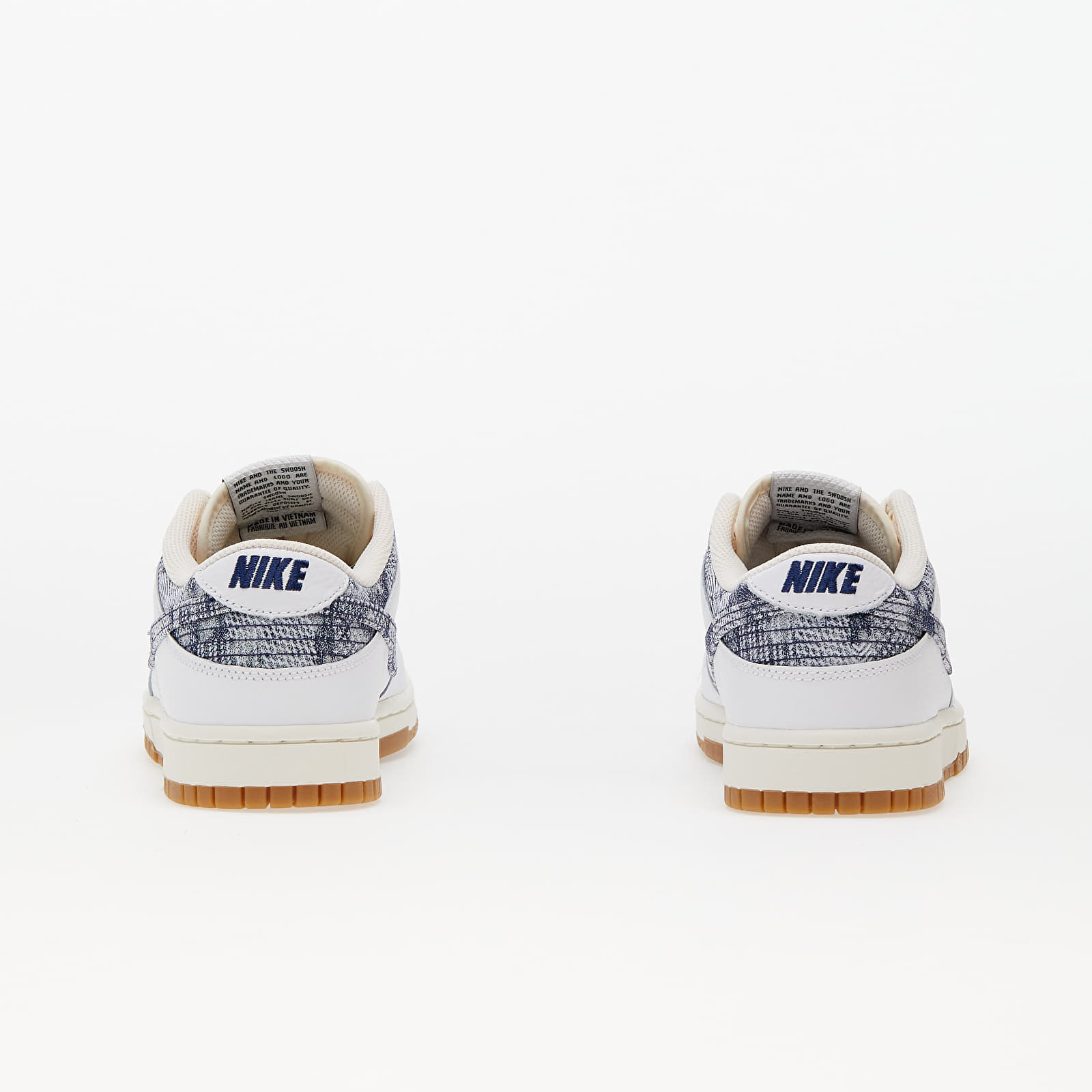 Sneakers og sko til mænd Nike Dunk Low White/ Midnight Navy-Gym Red-Sail