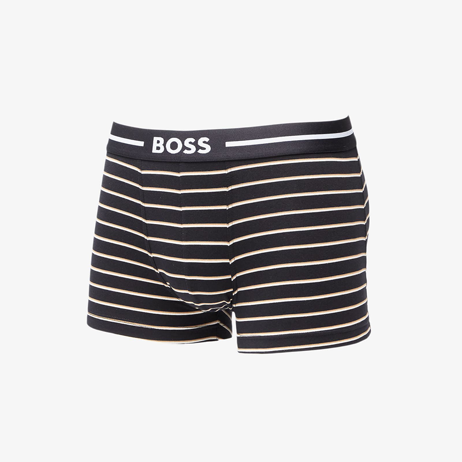 Bokseru šorti Hugo Boss Bold Design Trunk 3-Pack Black/ Green