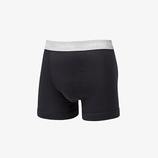 Boxer shorts Calvin Klein Cotton Stretch Trunk 3-Pack Black/ Wild