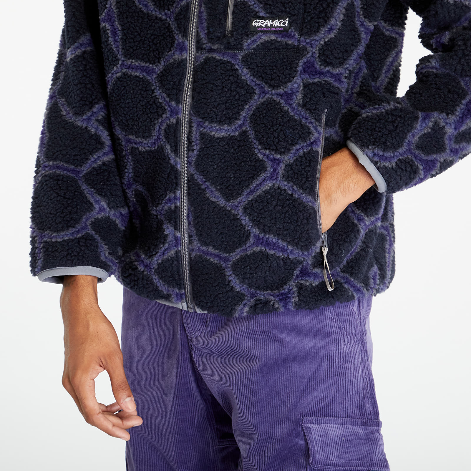 Casacos Gramicci Sherpa Jacket UNISEX Agate Navy
