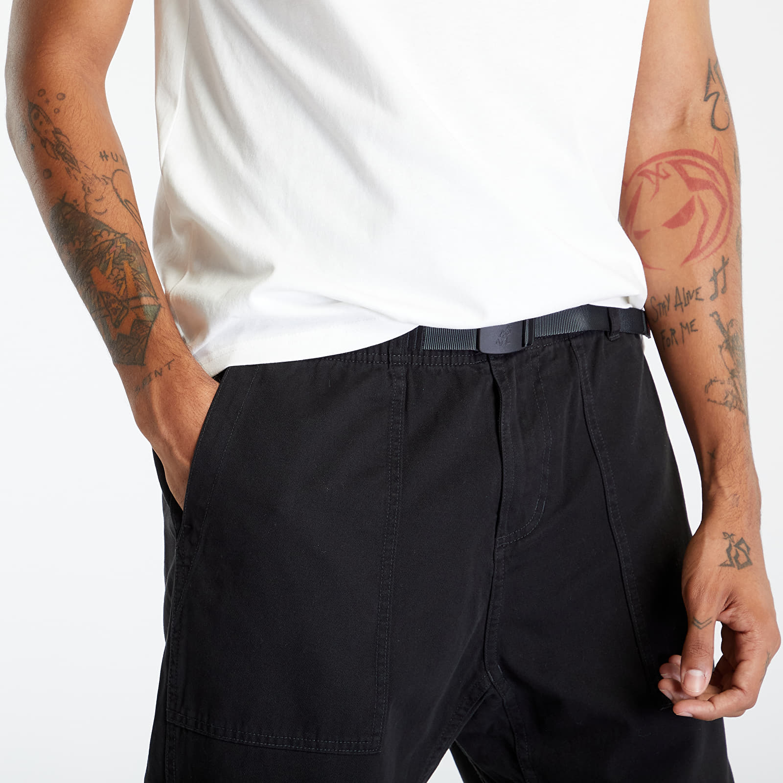 Jeans et pantalons Gramicci Loose Tapered Pant UNISEX Black