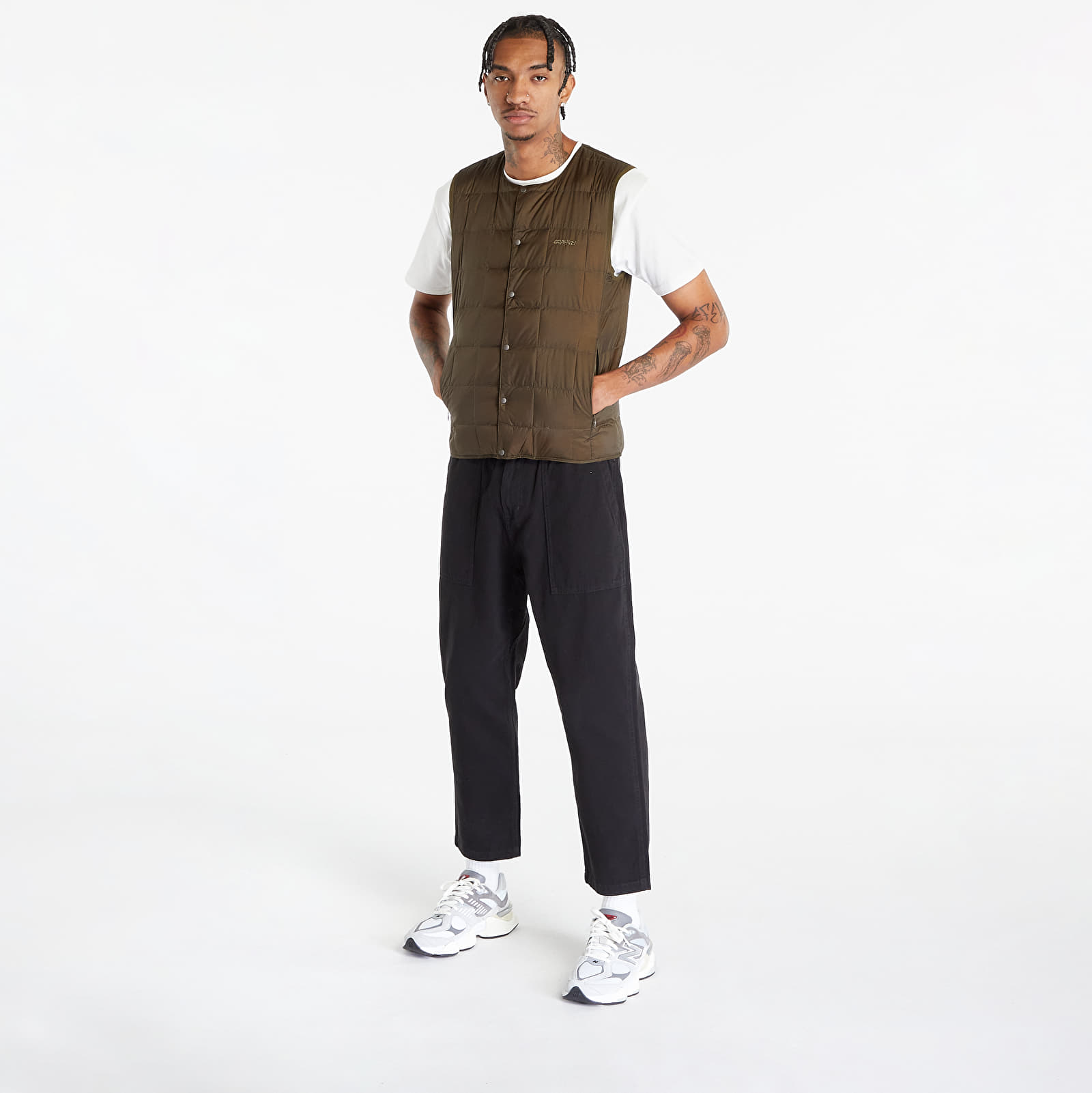 Westen Gramicci Inner Down Vest UNISEX Deep Olive