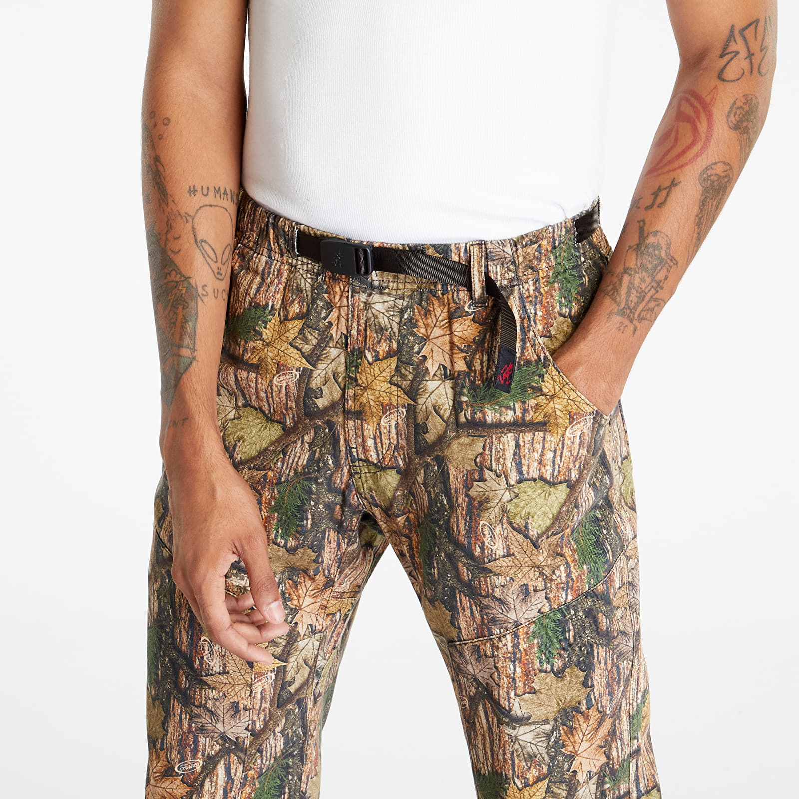 Pants Gramicci Canvas Easy Climbing Pant Leaf Camo | Queens