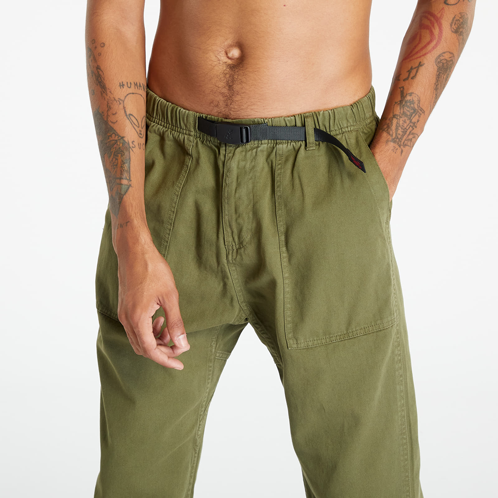 Jeans and trousers Gramicci Loose Tapered Pant UNISEX Olive