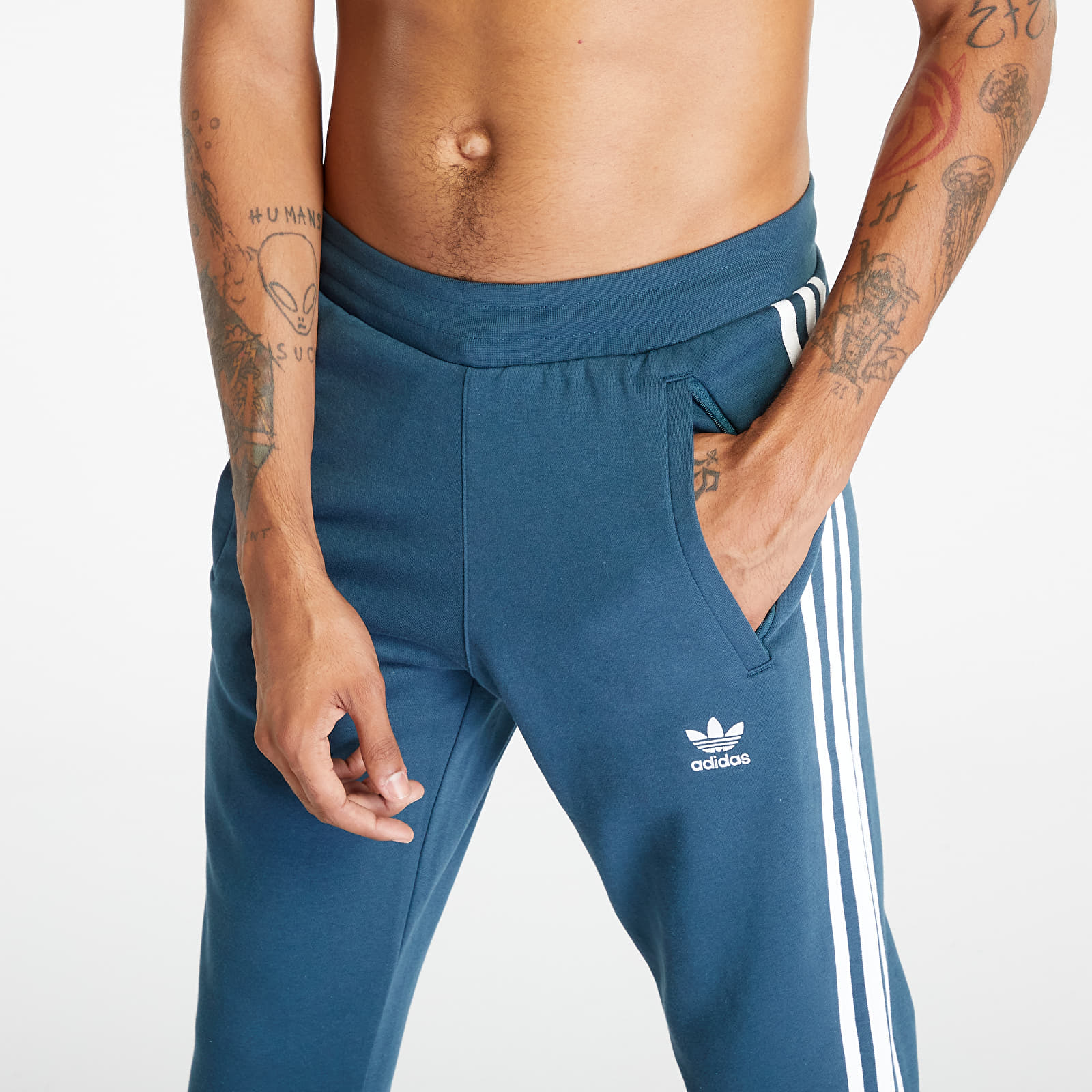 Adidas 3 clearance stripes pants blue