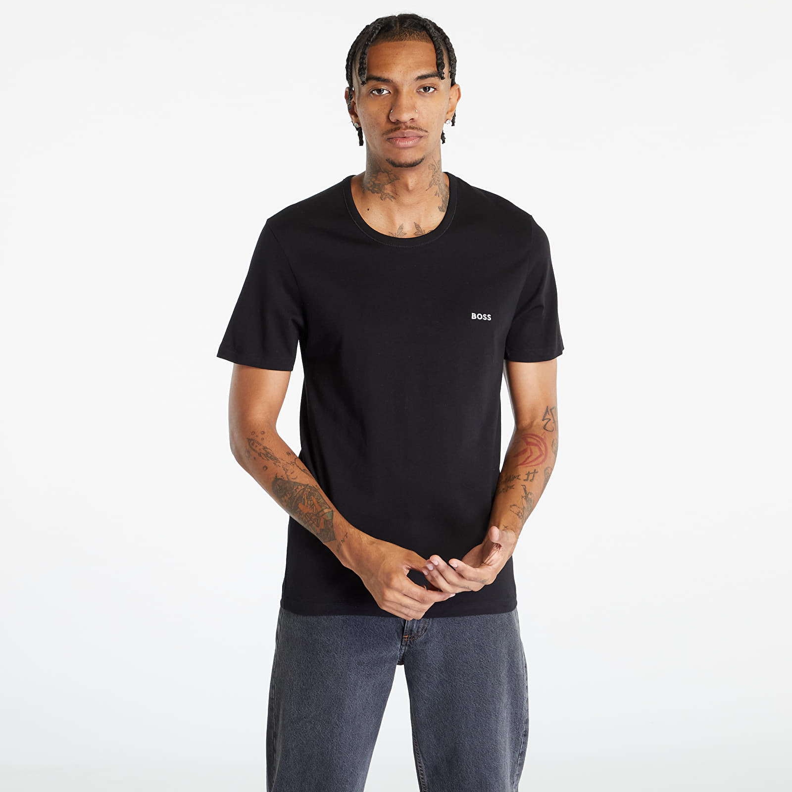 Trička Hugo Boss T-Shirt 3-Pack Classic Beige/ Black/ White