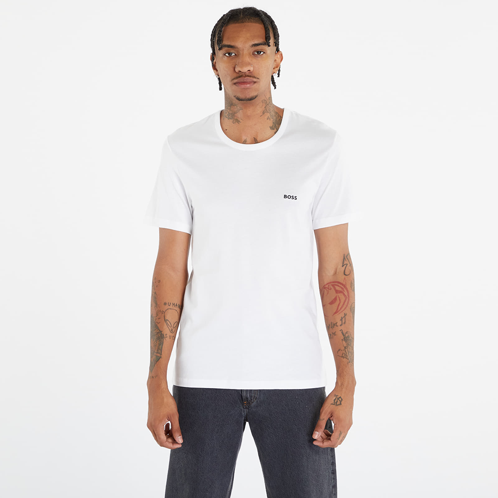 Тениски Hugo Boss T-Shirt 3-Pack Classic Beige/ Black/ White