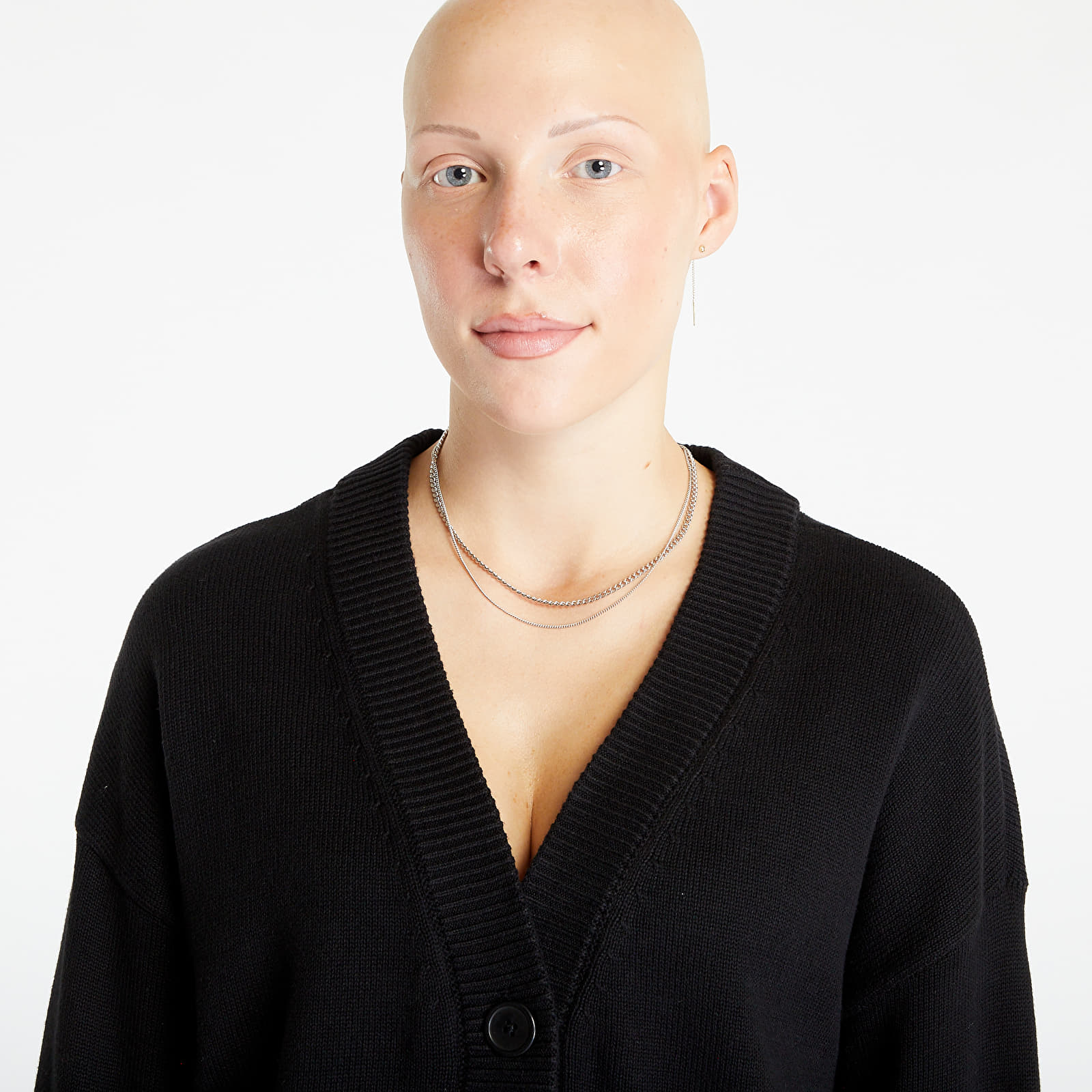 Truien Urban Classics Ladies Big Oversized Cardigan Black