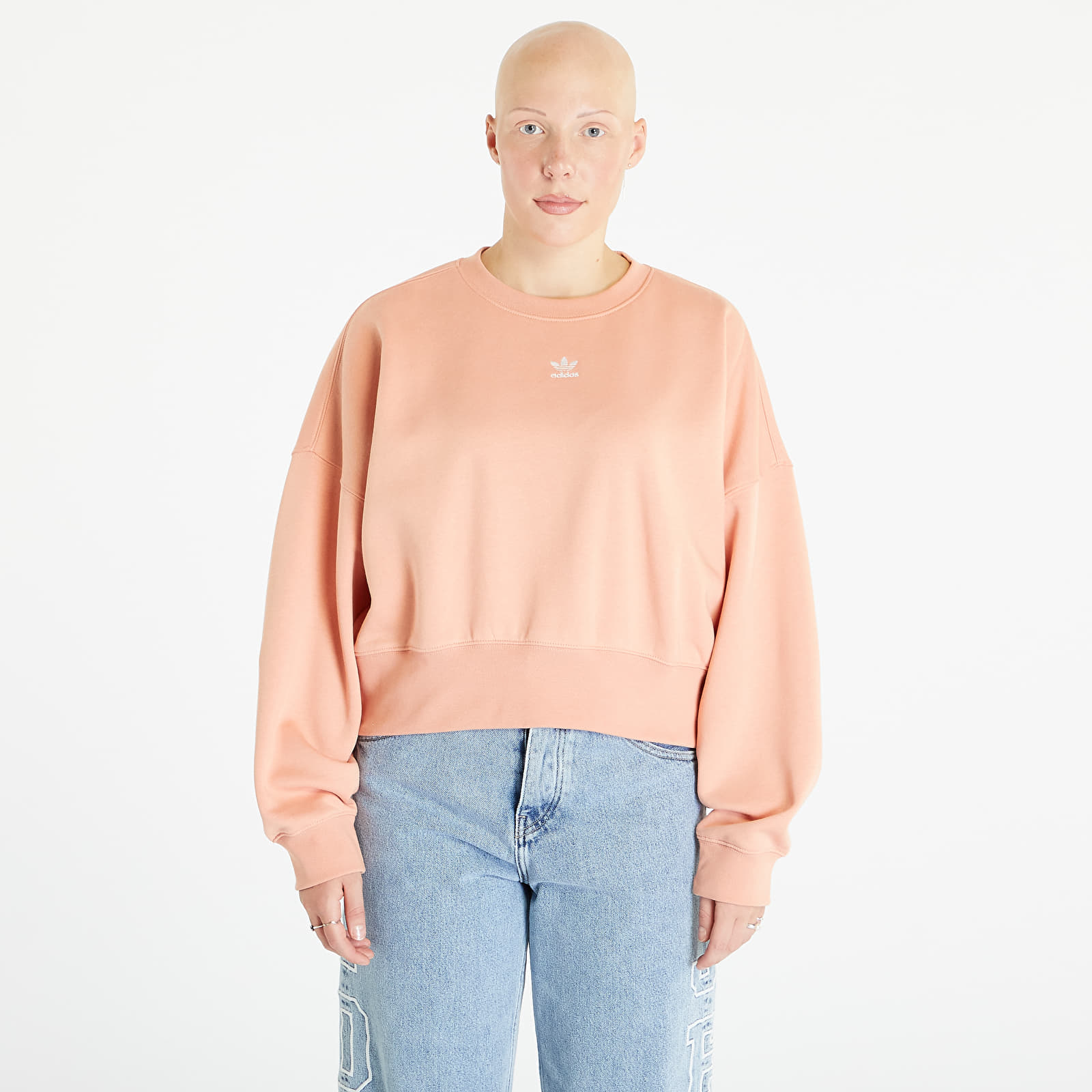 Mikiny adidas Adicolor Essentials Fleece Sweatshirt Ambient Blush