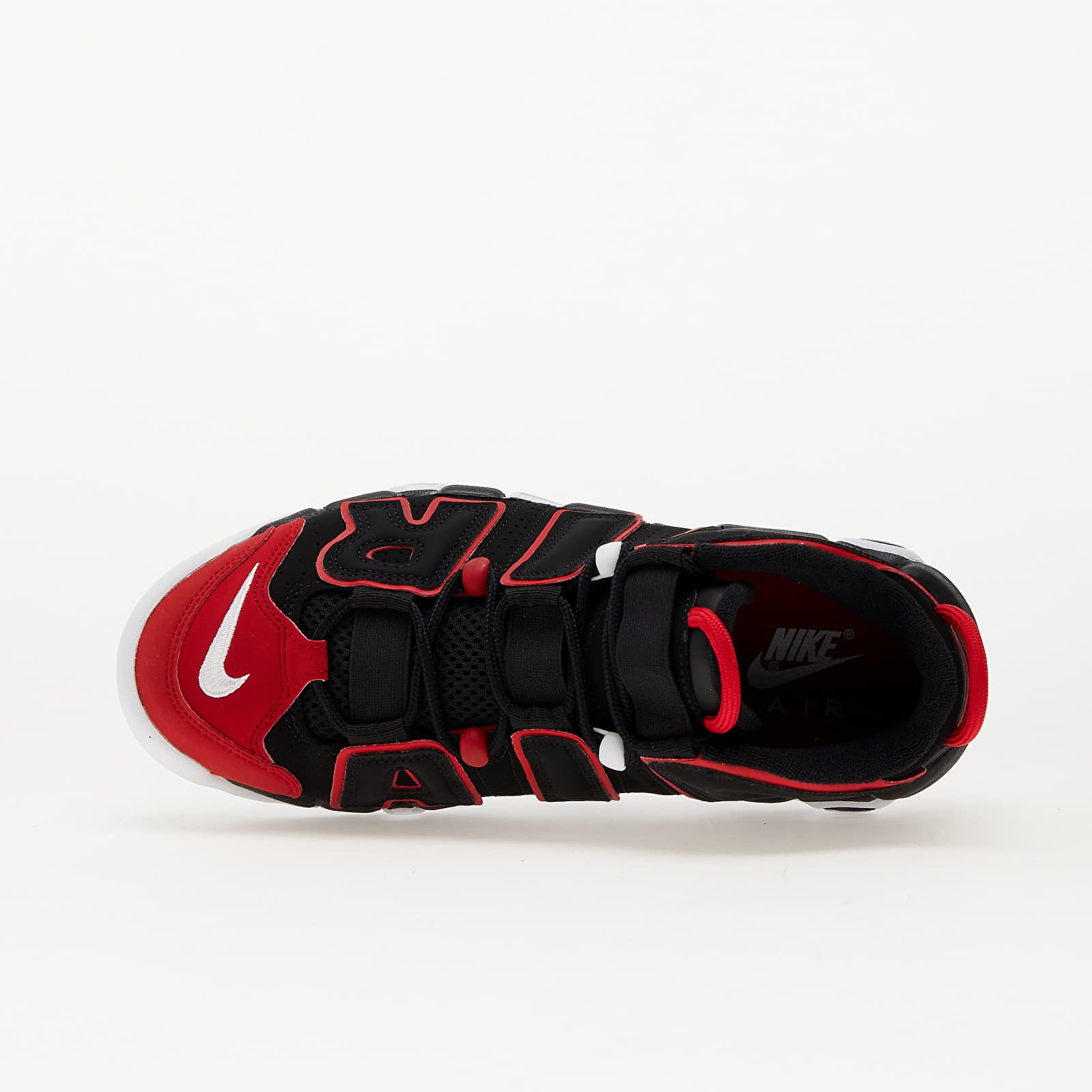 Men s sneakers and shoes Nike Air More Uptempo 96 Black Black University Red White Queens