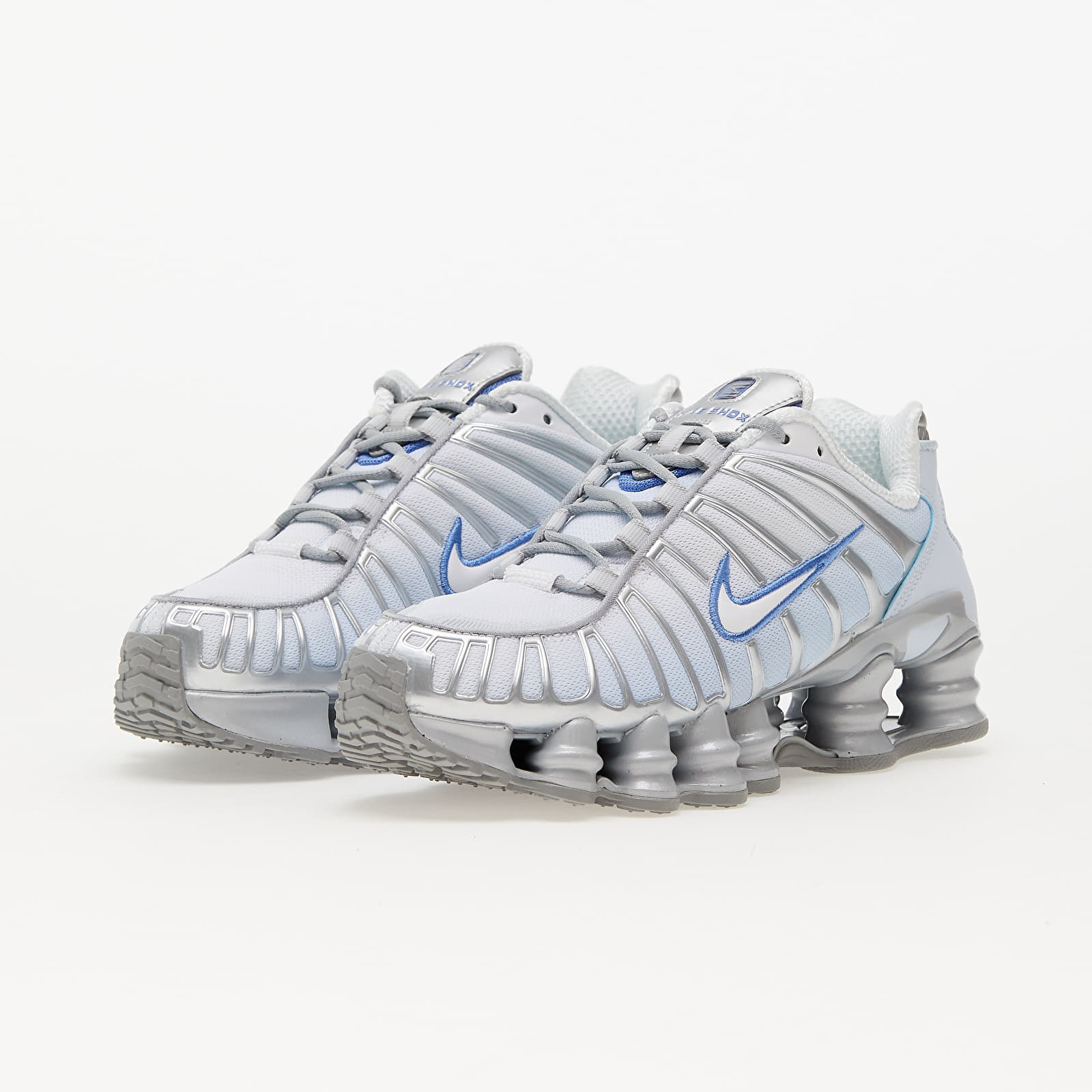 Women s shoes Nike Wmns Shox Tl Mtlc Platinum Polar Blue Tint