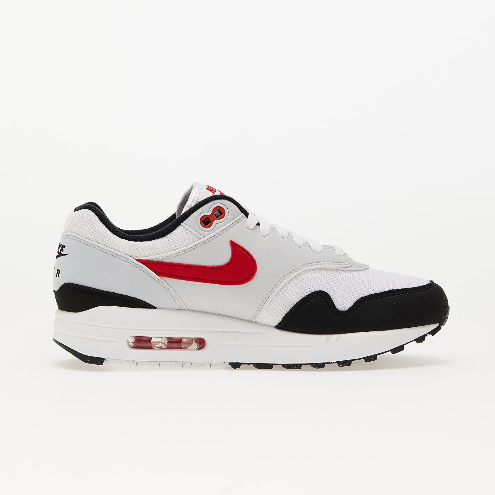 Herensneakers en -schoenen Nike Air Max 1 White/ University Red-Pure Platinum-Black