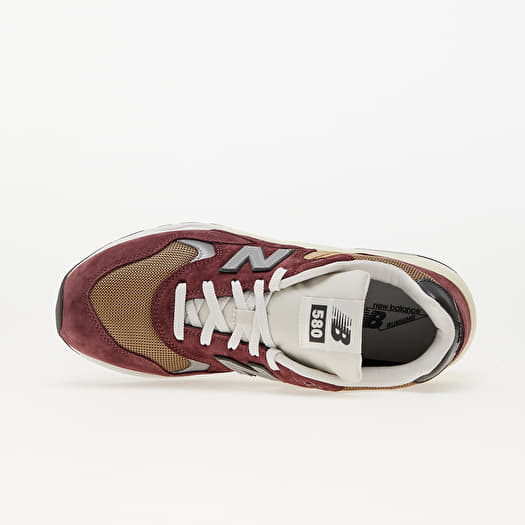 New balance 580 burgundy sale