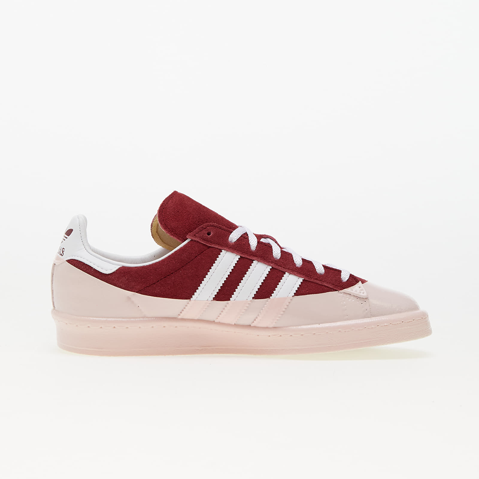 Pánské tenisky a boty adidas x Cali Dewitt Campus 80s Core Burgundy/ Ftw White/ Off White