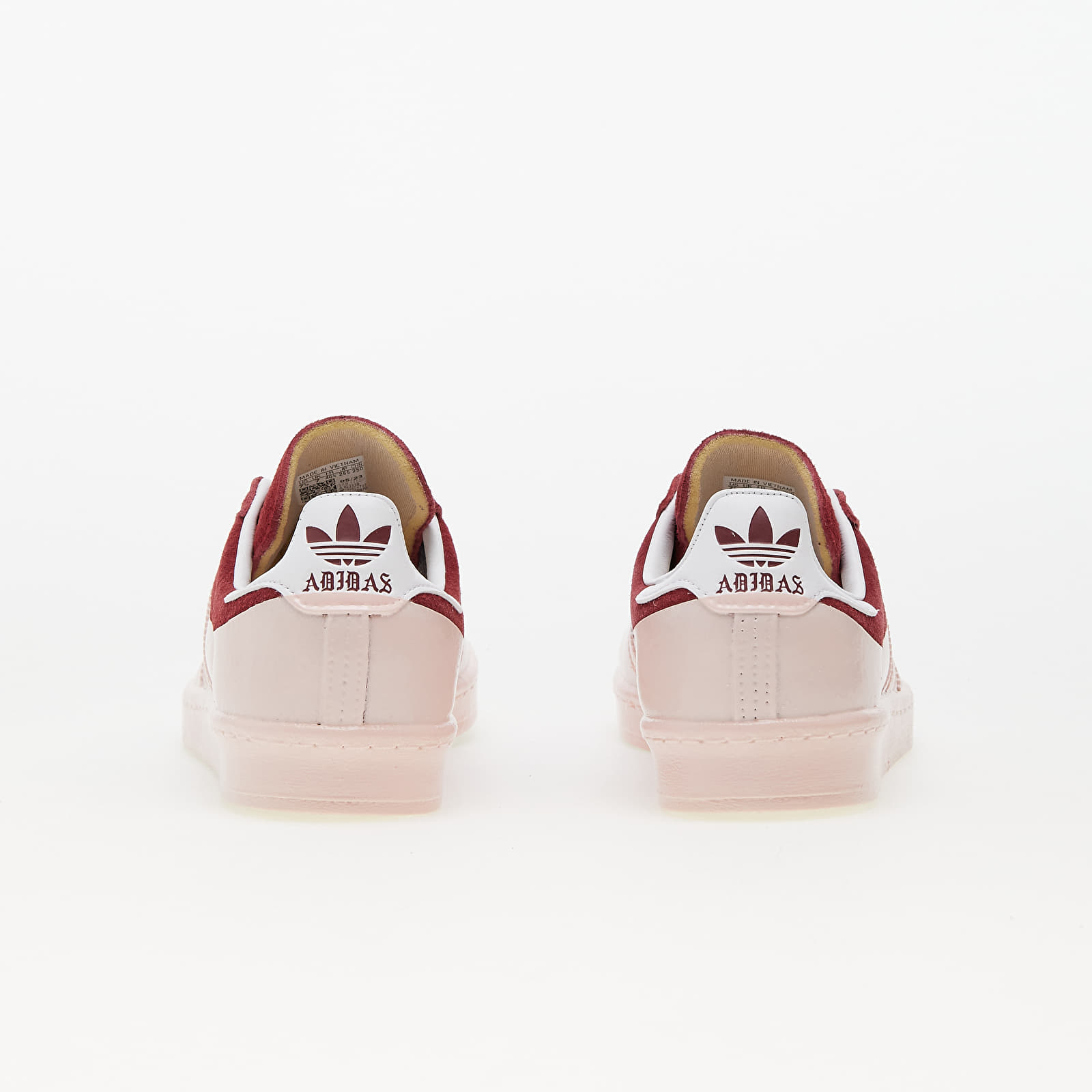 Pánské tenisky a boty adidas x Cali Dewitt Campus 80s Core Burgundy/ Ftw White/ Off White