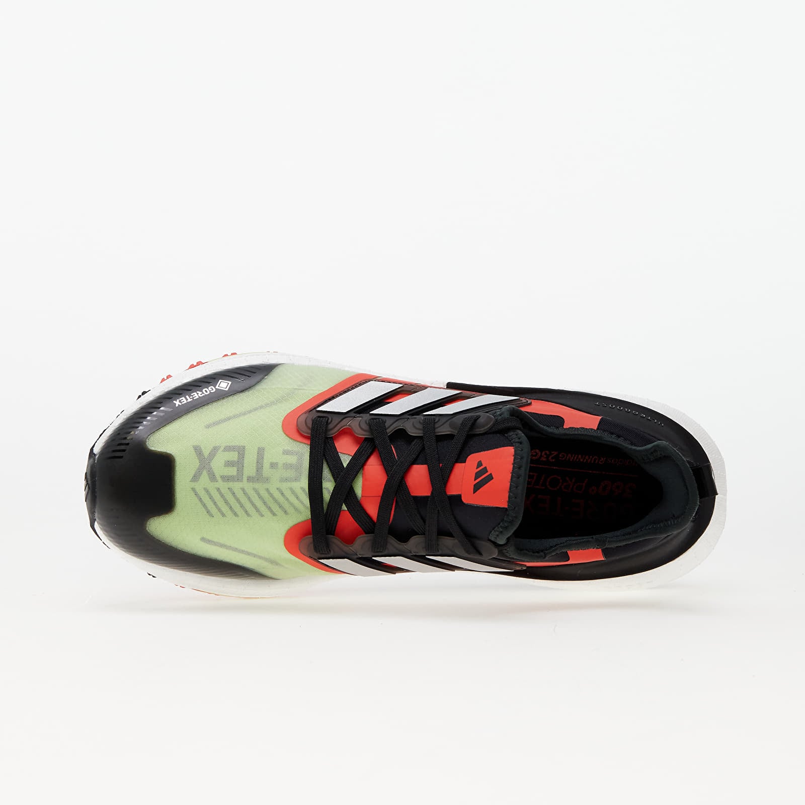 Men's sneakers and shoes adidas UltraBOOST Light Gtx Core Black/ Silver Metallic/ Lucid Lemond