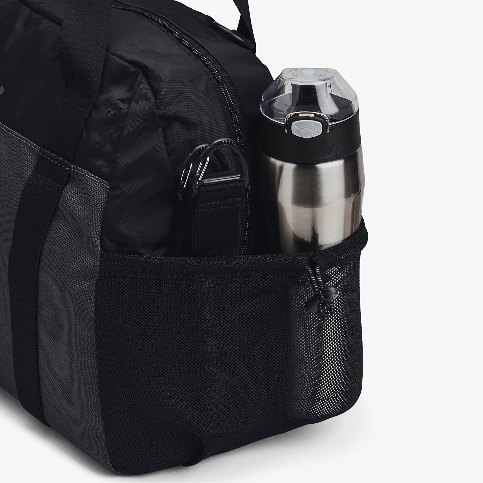 Umhängetaschen Under Armour Project Rock Gym Bag Sm Black/ Black