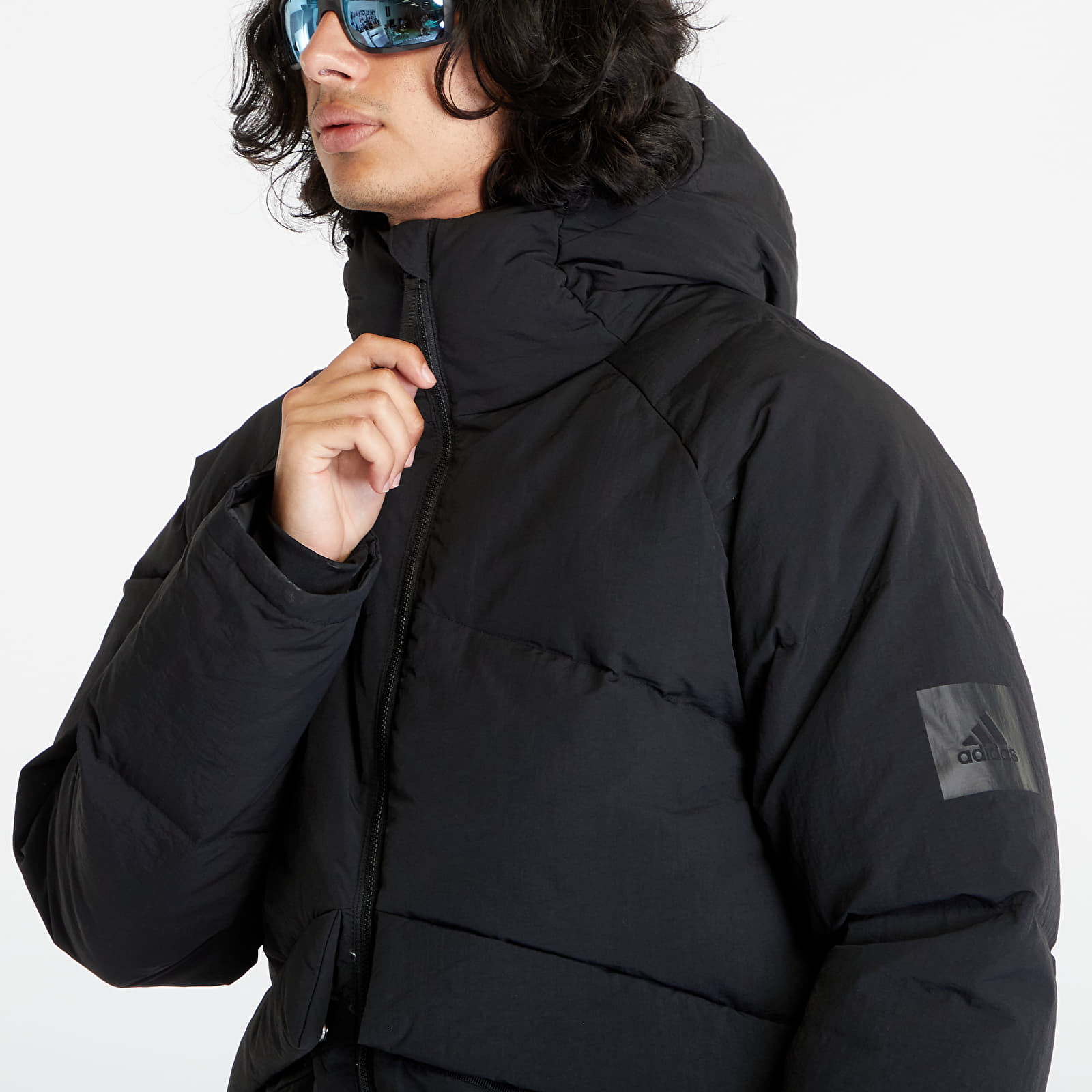 Jackets adidas Performance Big Baffle Jacket Black Queens