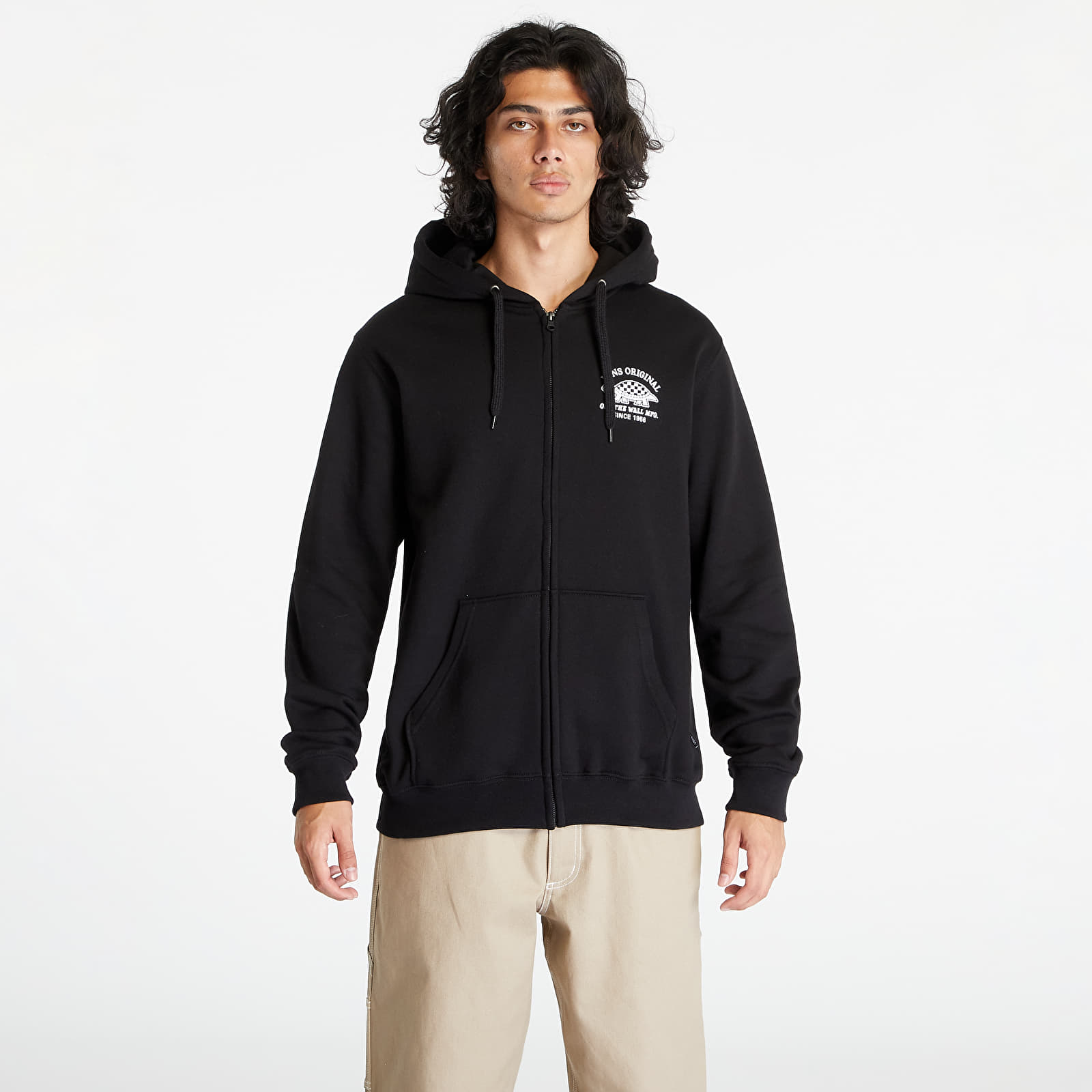 Mikiny Vans Speed Racer Fleece Zip Black