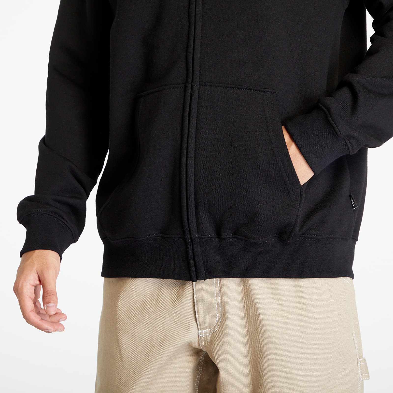 Mikiny Vans Speed Racer Fleece Zip Black
