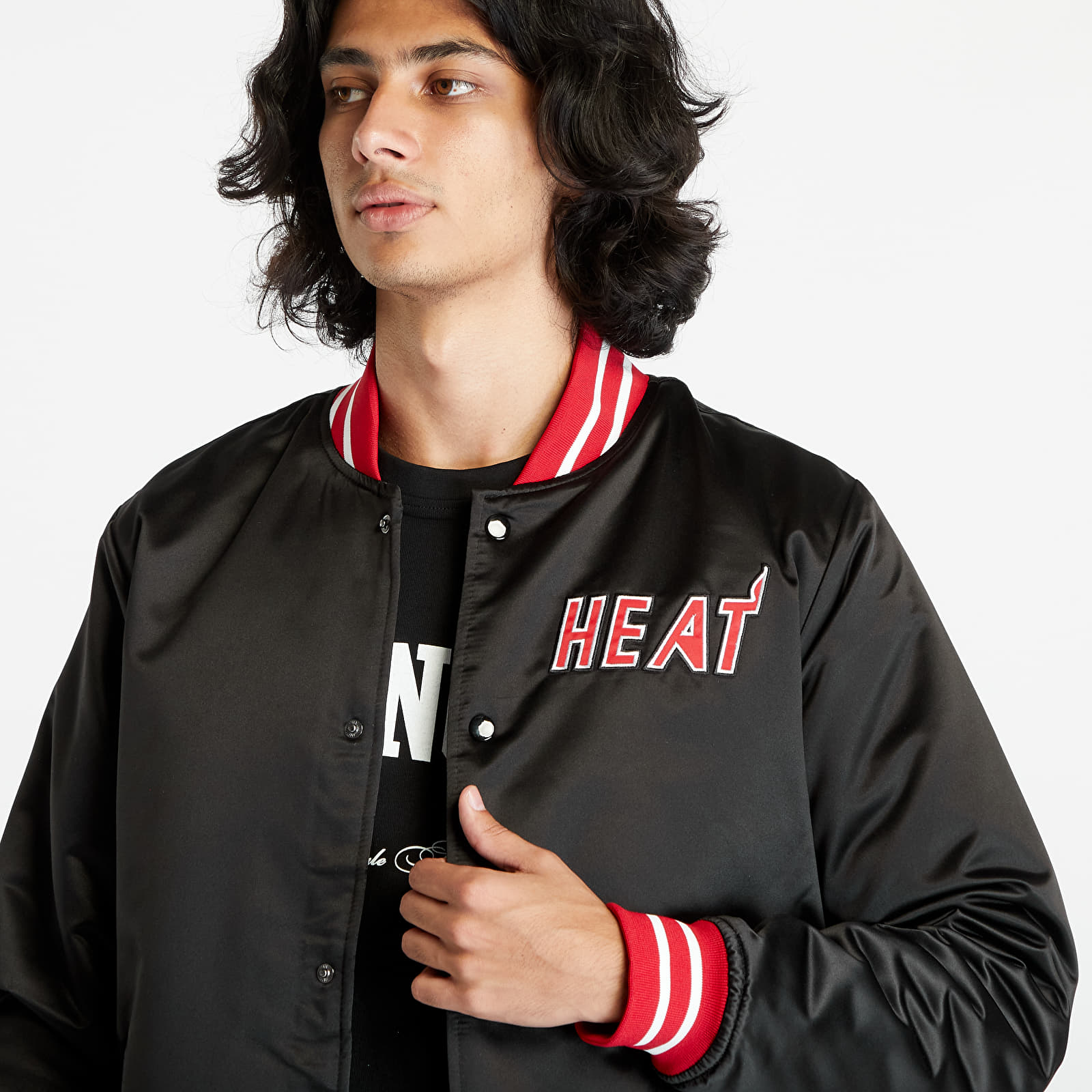 Miami heat mitchell shop and ness jacket
