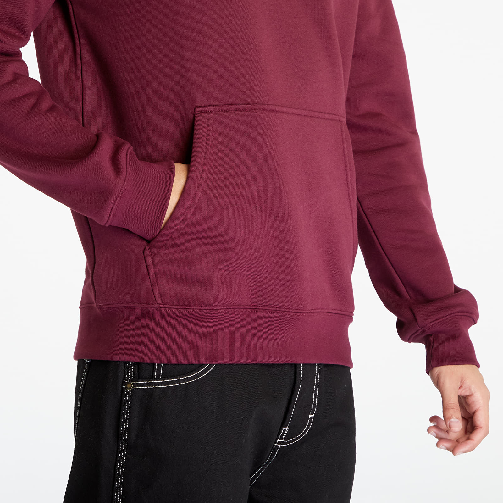 Adidas originals maroon hoodie clearance