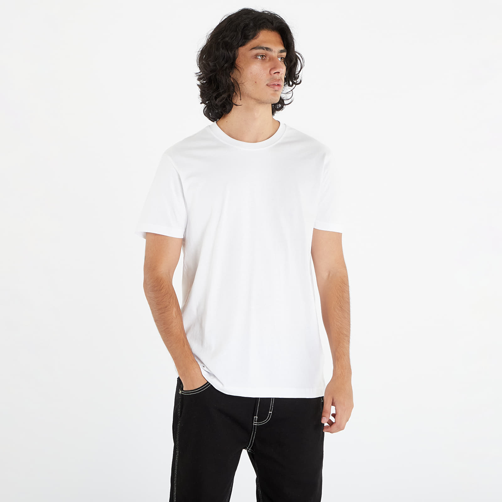T-Shirts Urban Classics Basic Tee 3-Pack White/ White/ Black