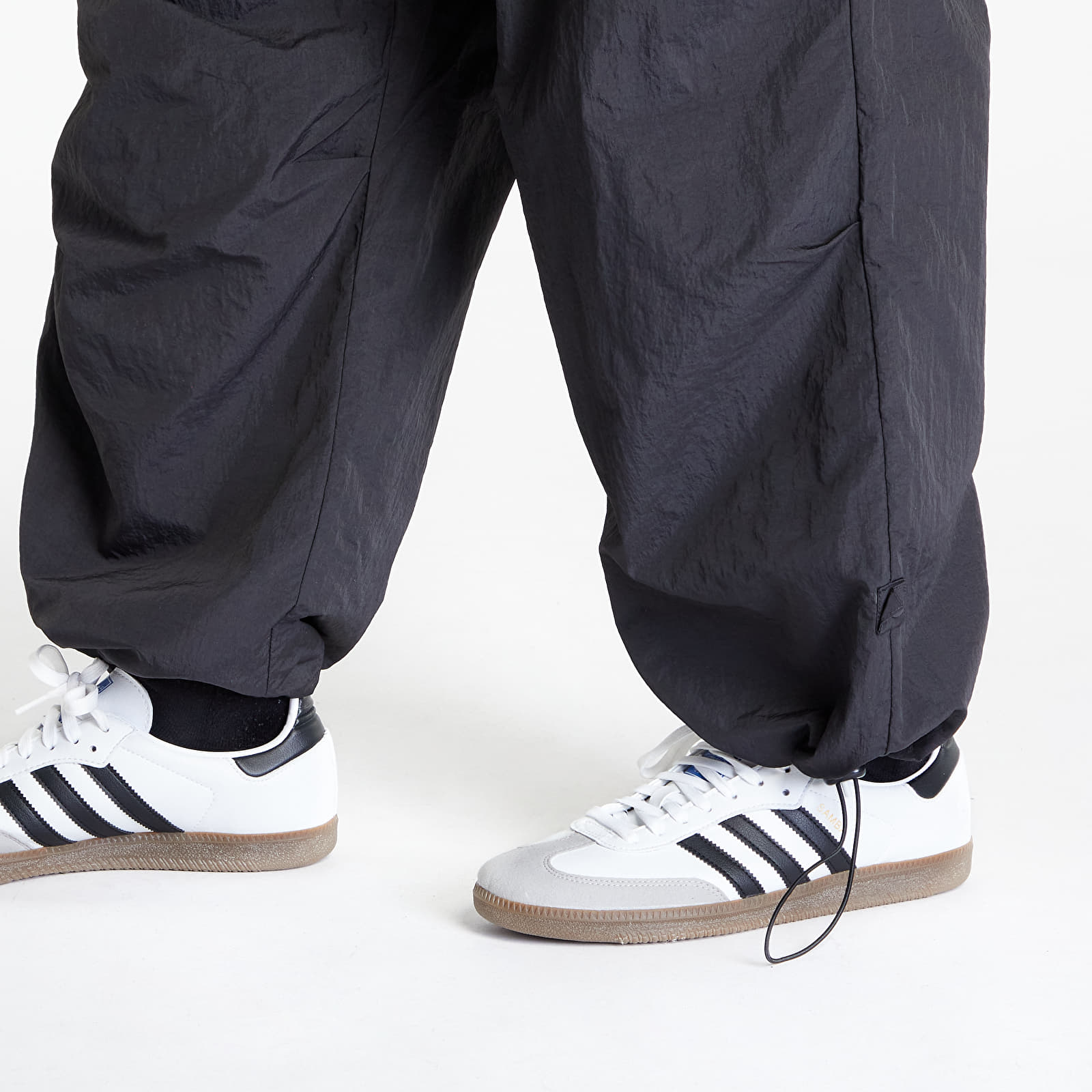 and jeans Black Nylon Classics Urban Pants | Pants Parachute Queens