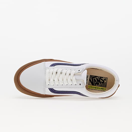 Old skool sale vans navy white