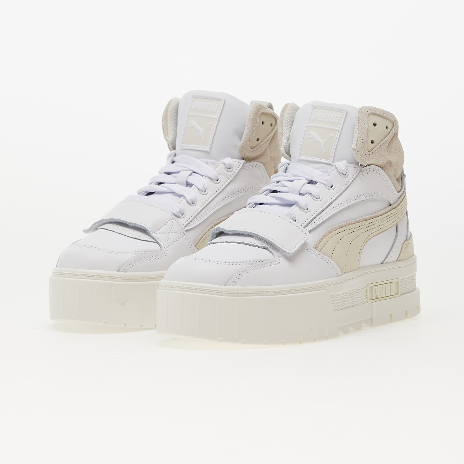 Women's sneakers and shoes Puma Mayze Mid PRM Wns White