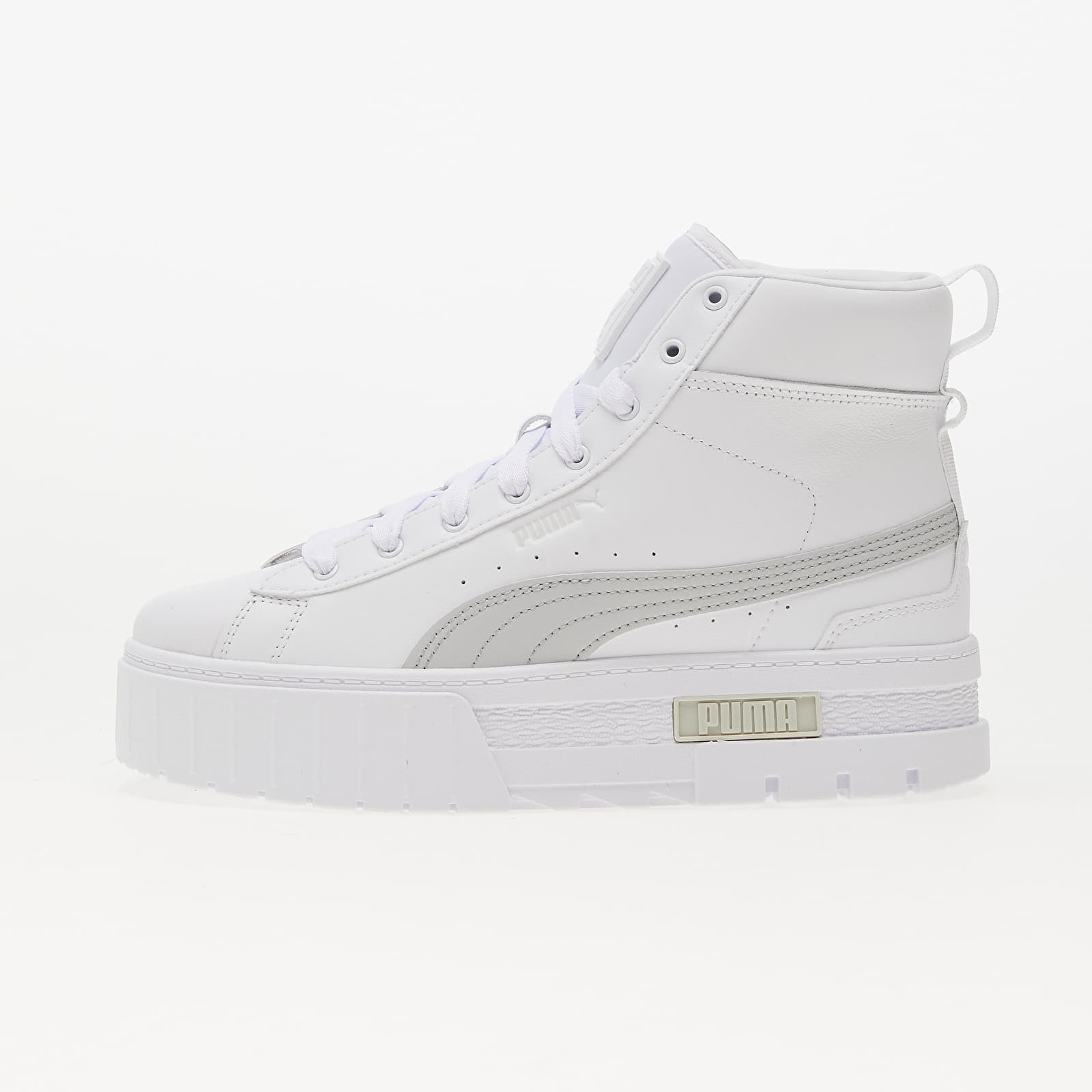 Adidași și pantofi pentru femei Puma Mayze Mid Wn's White