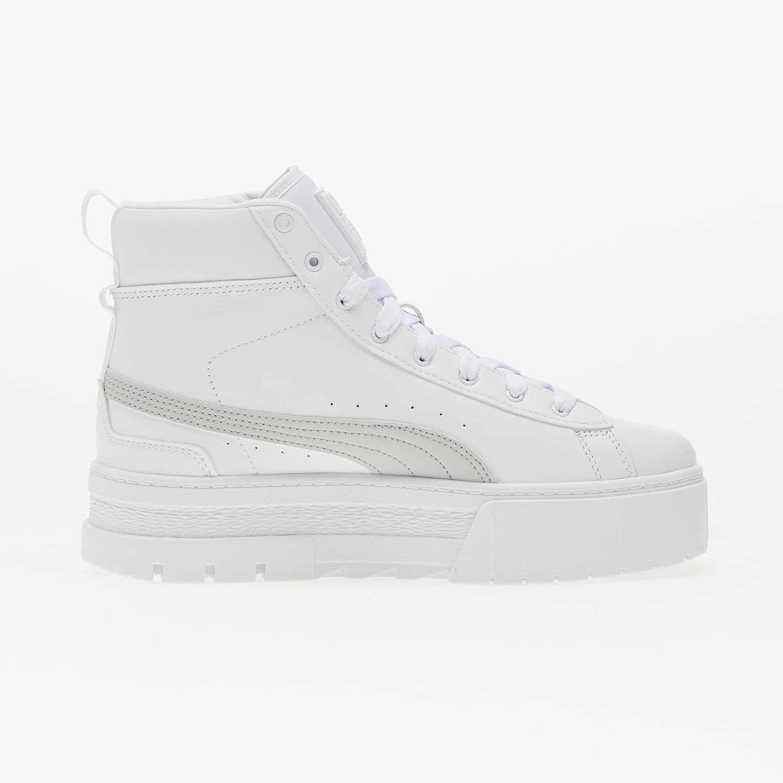 Adidași și pantofi pentru femei Puma Mayze Mid Wn's White