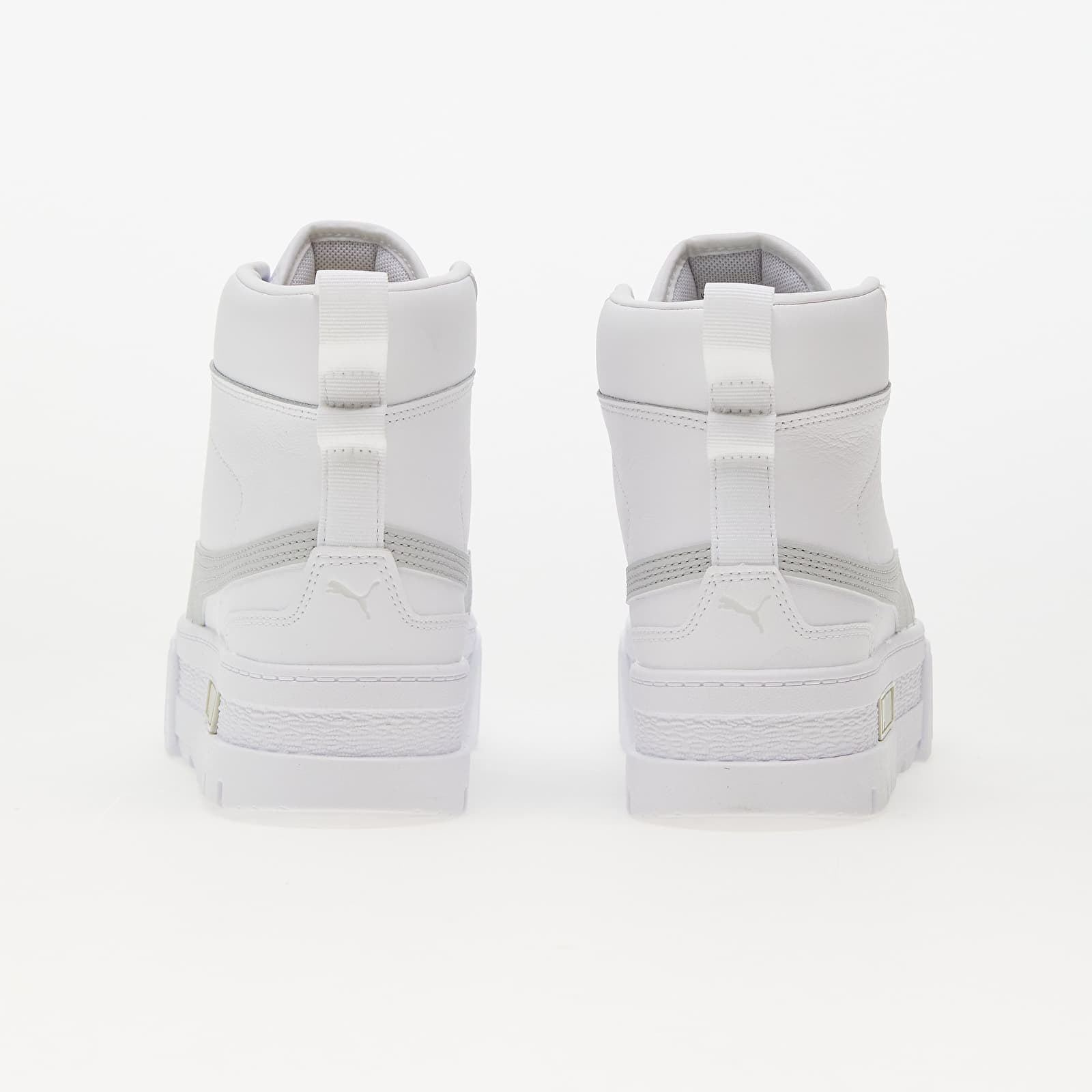 Adidași și pantofi pentru femei Puma Mayze Mid Wn's White