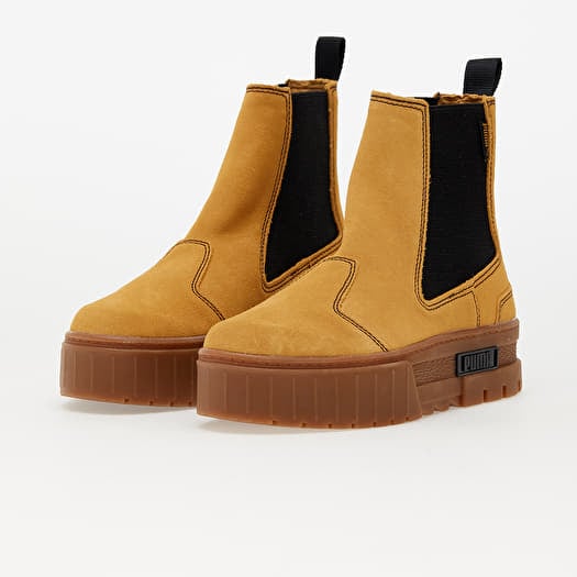 Women s sneakers and shoes Puma Mayze Chelsea Suede Wn s Beige Queens